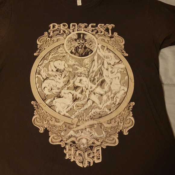 Protest the Hero mens graphic band tee size xl - Picture 1 of 4